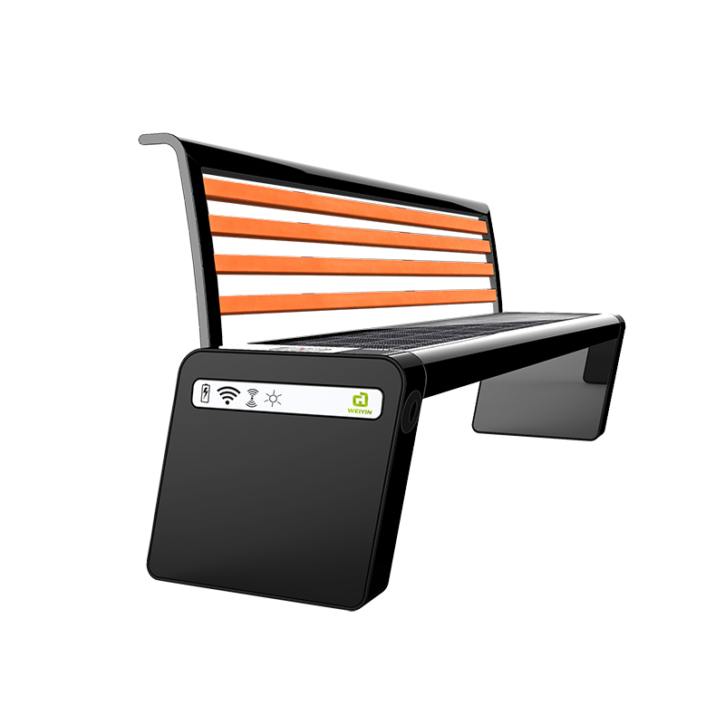 Vezeték nélküli töltő gyári ár városi ülések napenergia pad