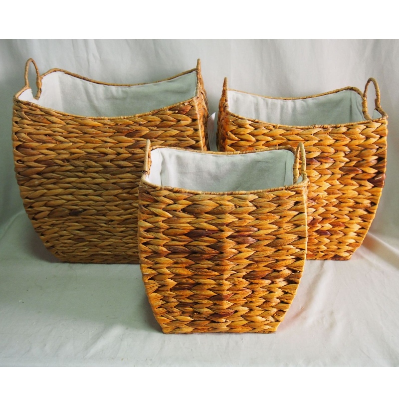 3-as mosodai Hyacinth Basket készlet