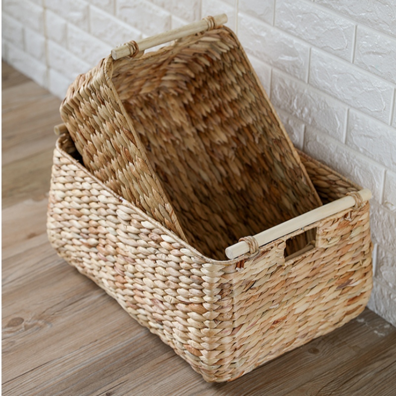 3 vizes jácint tároló kosár készlet