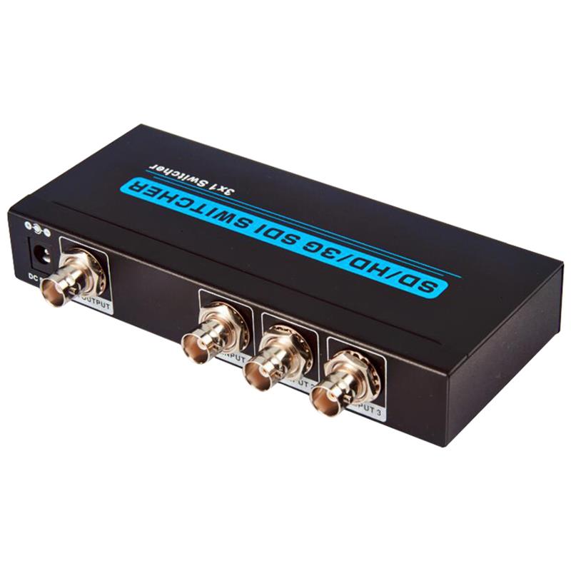 SD/HD/3G SDI 3x1 SWICHER Support 1080P