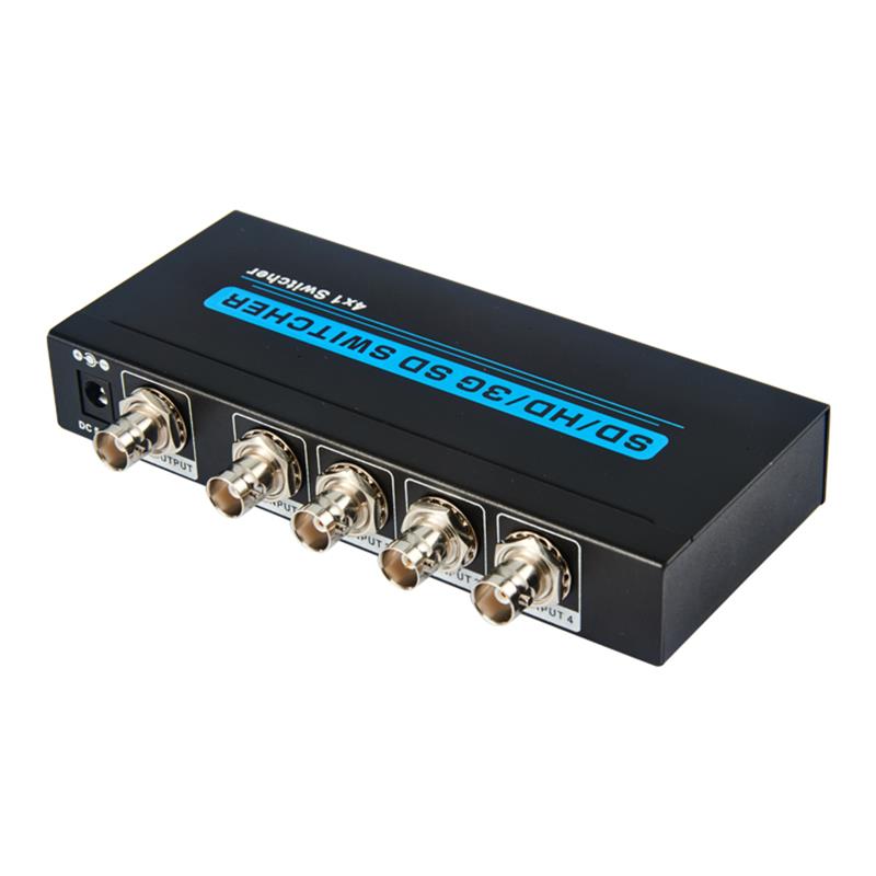 SD/HD/3G SDI 4x1 SWICHER Support 1080P