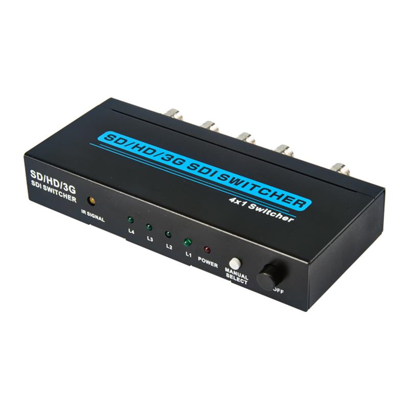 SD/HD/3G SDI 4x1 SWICHER Support 1080P