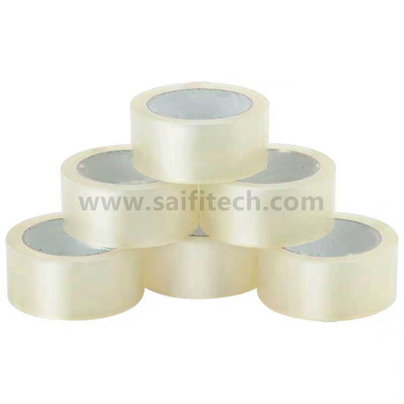 Testreszabott akrilátlátszó BOPP ragasztószalag a kartondobozok lezárásához és csomagolásához