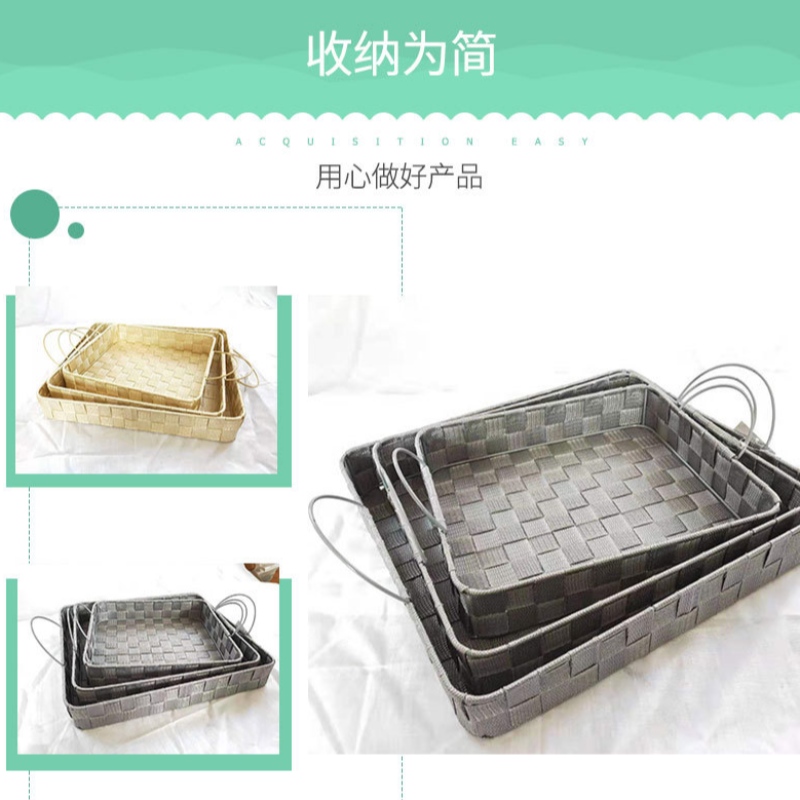 Kézzel készített polipropilén anyagból készült tálca