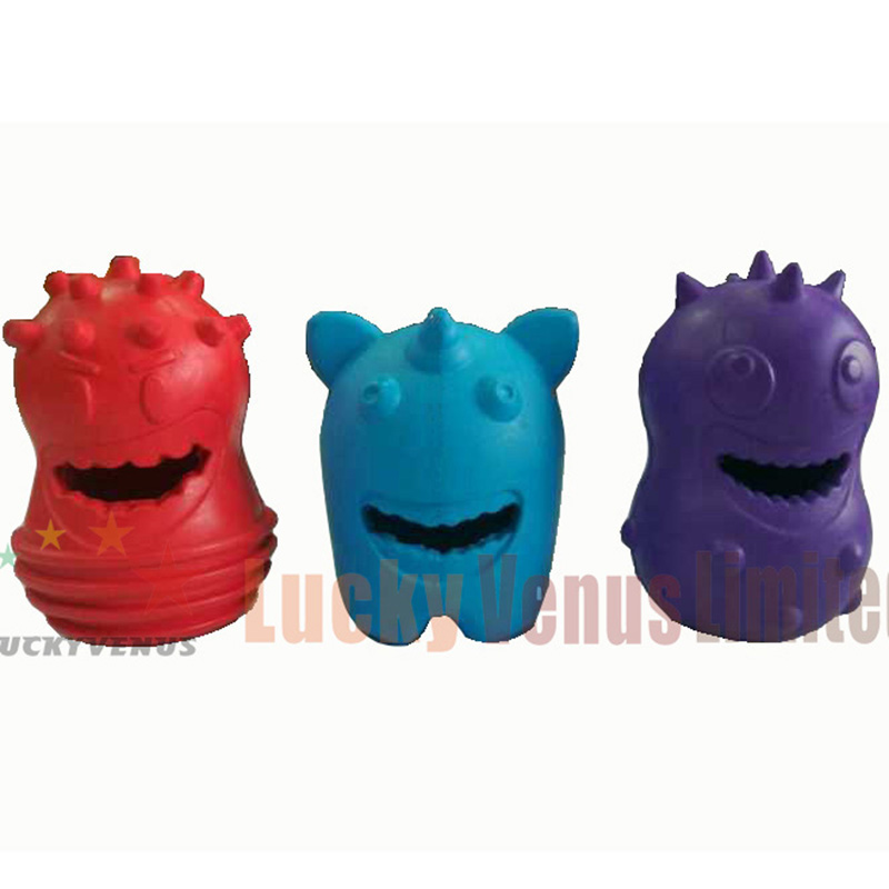 Gyári gumi kutya rágó játék adagoló háziállat-etetés lassú adagoló játék