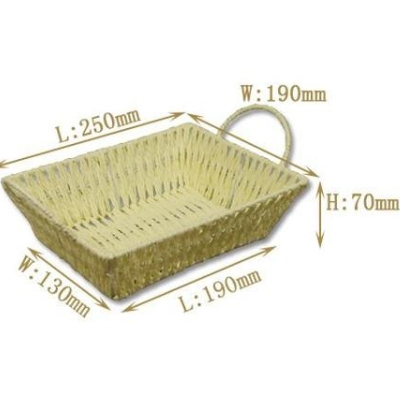 Házi dekorációs papír patkány szőtt tárolótálca
