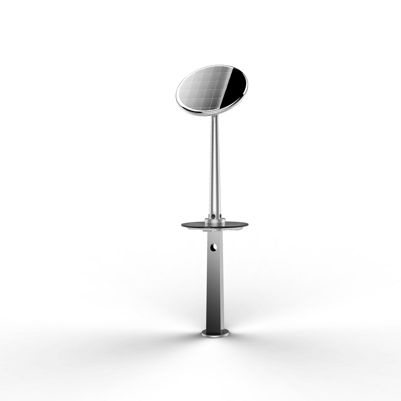 Népszerű intelligens napelemes kültéri utcai bútorok mobiltelefon-töltéshez