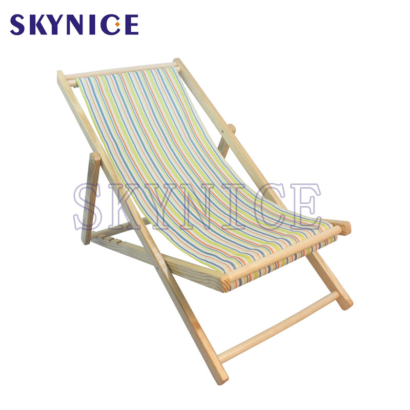 Összecsukható fa strand szánkó szék