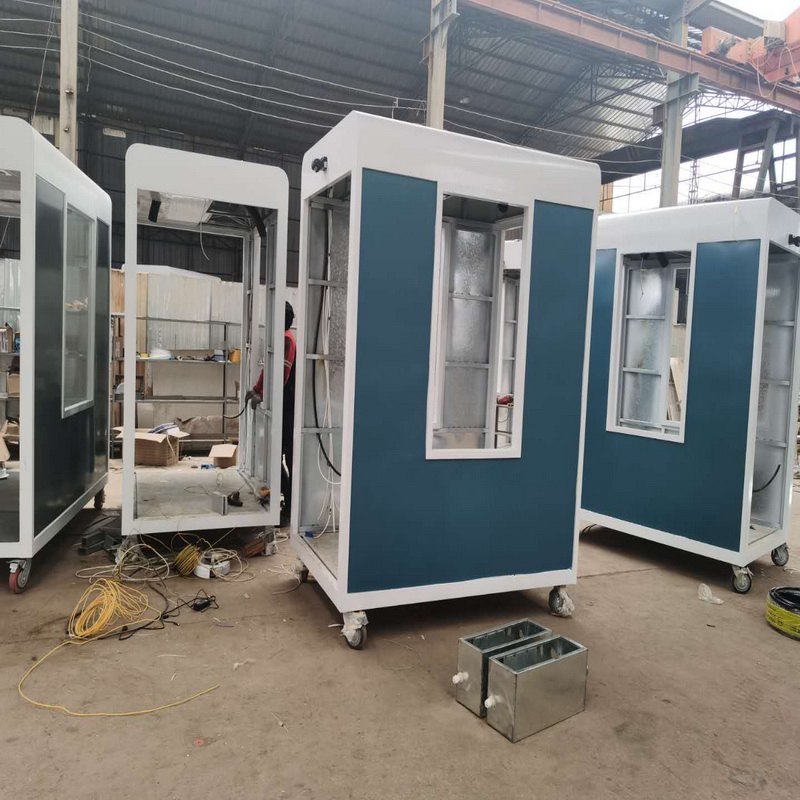 Magas hatékonyságú testvédelem Egyszerű működtetésű hőmérséklet-mérés és fertőtlenítési folyosó