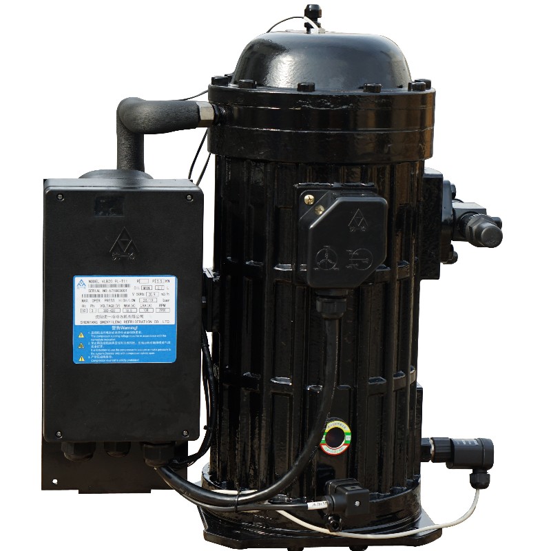 VLB sorozat alacsony hőmérsékleten működő sorozat FÉLHERMETIKAI SZABÁLYOZÓ KOMPRESSZOR (VLB T11 - FELHASZNÁLOTT VAPORFESZTÍTÉS)