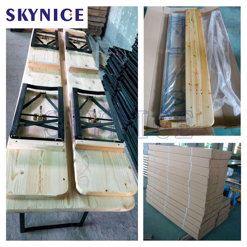 Erős favágó fa sörpong asztal