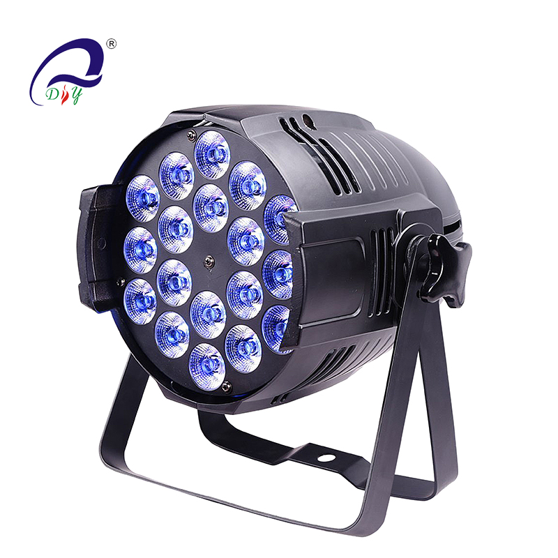 PL43 18pcs*5in1 RGBWA LED Aluminium Par Dj Light