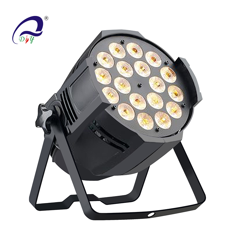 PL43 18pcs*5in1 RGBWA LED Aluminium Par Dj Light