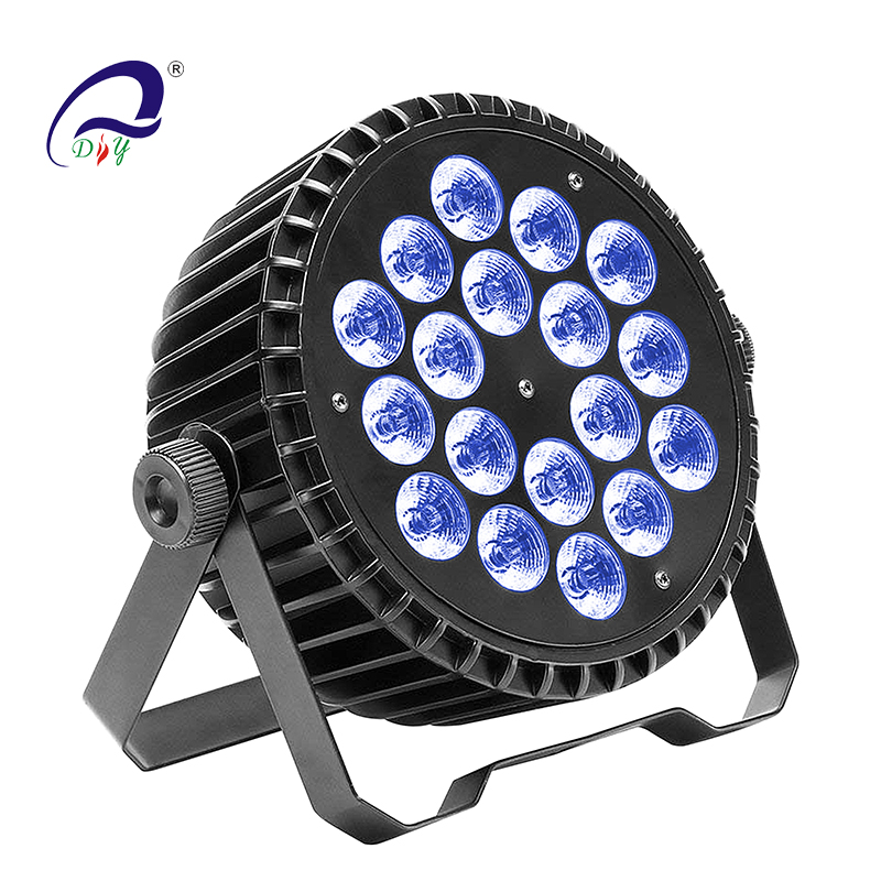 PL35 18PCS Silent Aluminium LED Wash Par nightclub Light