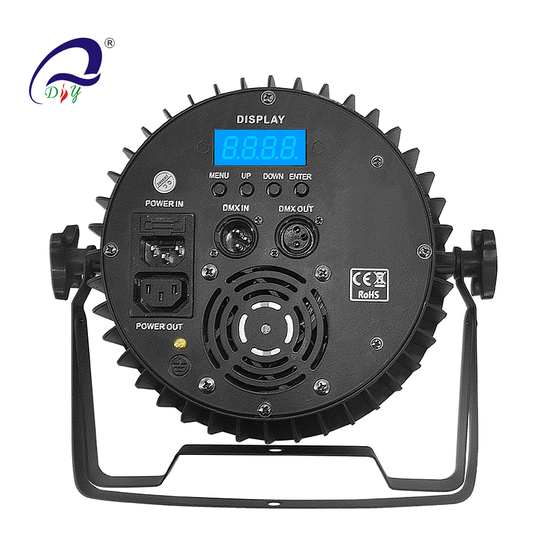 PL35 18PCS Silent Aluminium LED Wash Par nightclub Light