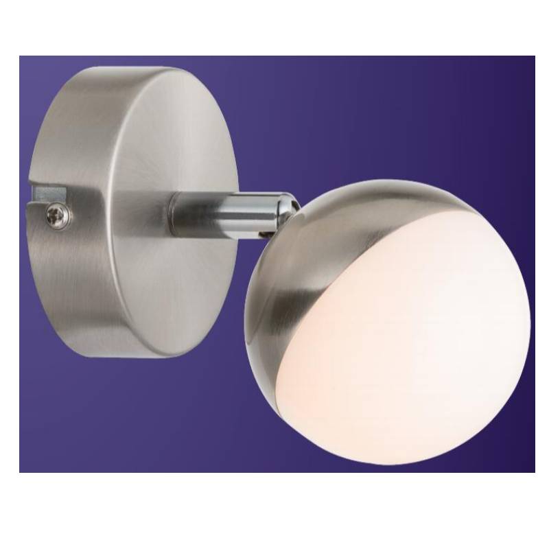 Magas feszültségű LED-spot fény-1, félgömbös műanyag árnyékolás