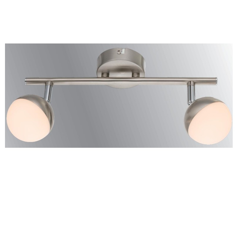 Nagyfeszültségű LED-es spotlámpa-2, félgömb műanyag árnyalattal