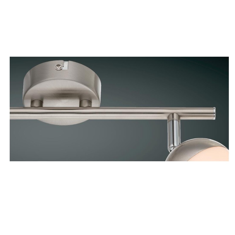 Nagyfeszültségű LED-es spotlámpa-2, félgömb műanyag árnyalattal