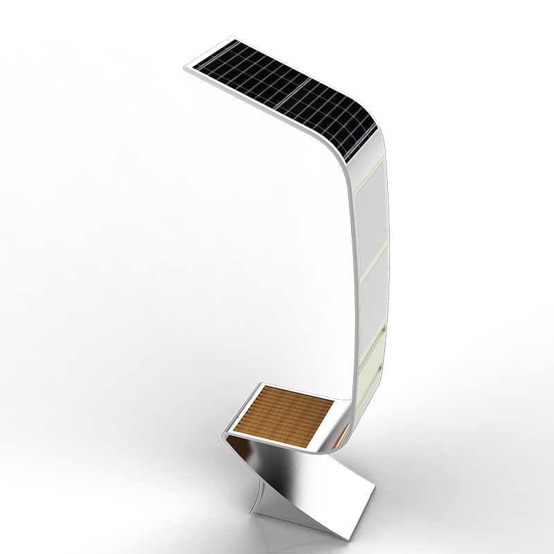 Nagy felbontású LED- kijelző Reklámnapenergia Bench a Pubic Busz Állomáshoz