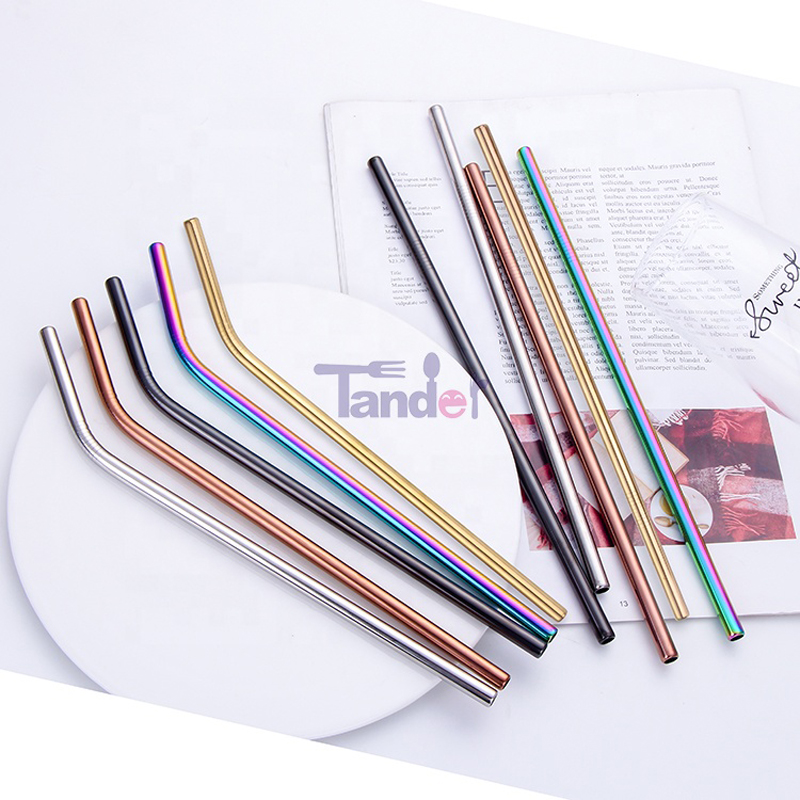 Egyedi, ökobarát nagykereskedelmi újrahasznosított, rozsdamentes acél ivófém szalma ecsettel