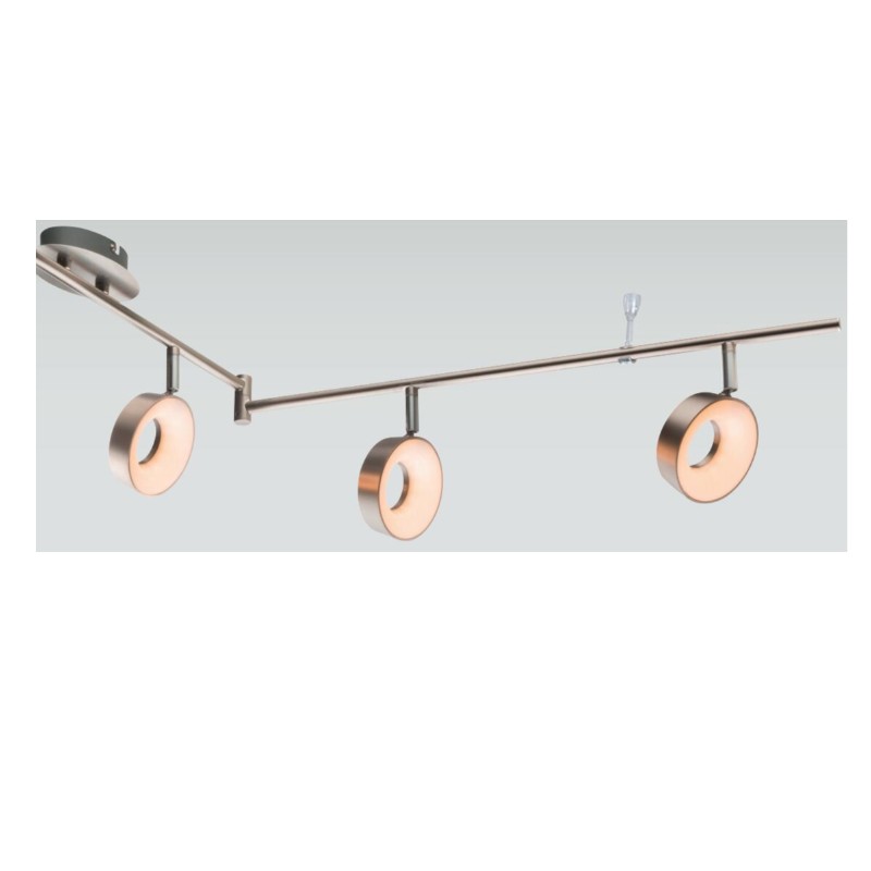 Magas feszültségű LED-spot-6, gyűrűs műanyag árnyékolóval