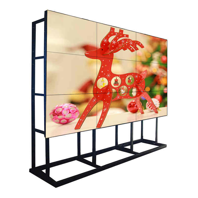 55 inch 0.88mm bezel 700 NIT LG LCD Video Walls System Monitor Display for Command Center, Shopping Mall, Chain Store Control