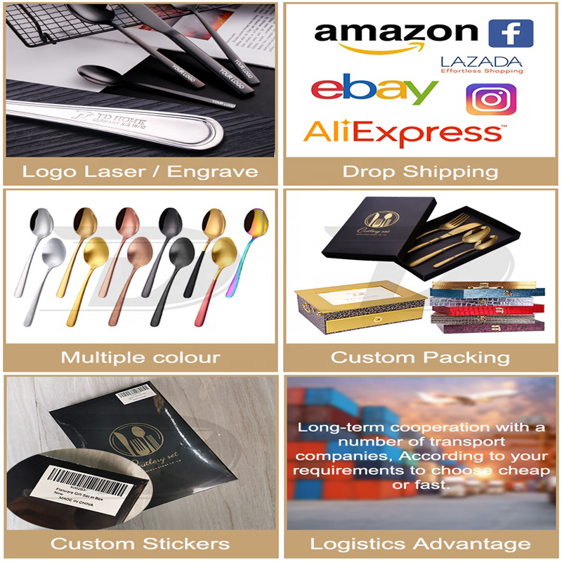 csomag 12 ezüst étkészlet rozsdamentes acélból készült kanálkészlet 12 darabból