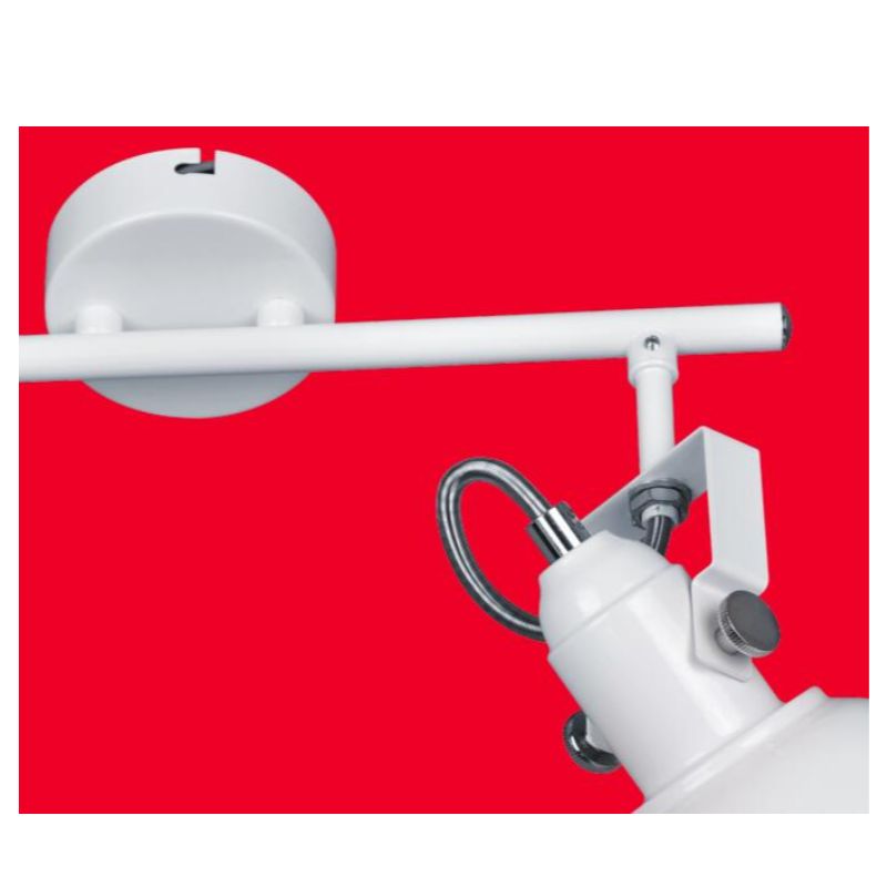 Spot light-2 fém árnyékolóval és U-tartóval