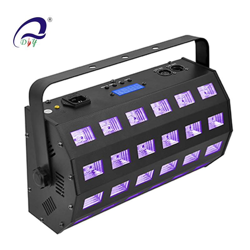 LED-UV24DMX LED UV Fekete Fény diszkó és karácsony