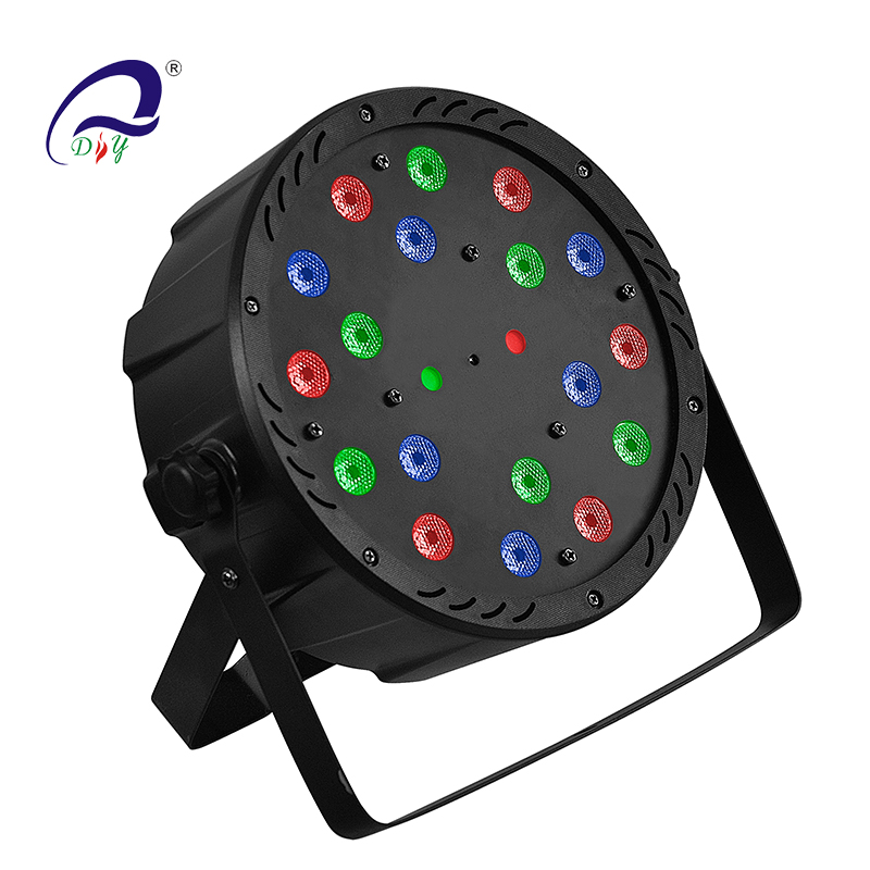 PL103 18PCS RGB LED Lézer Par Fény az esküvőre és a bulira