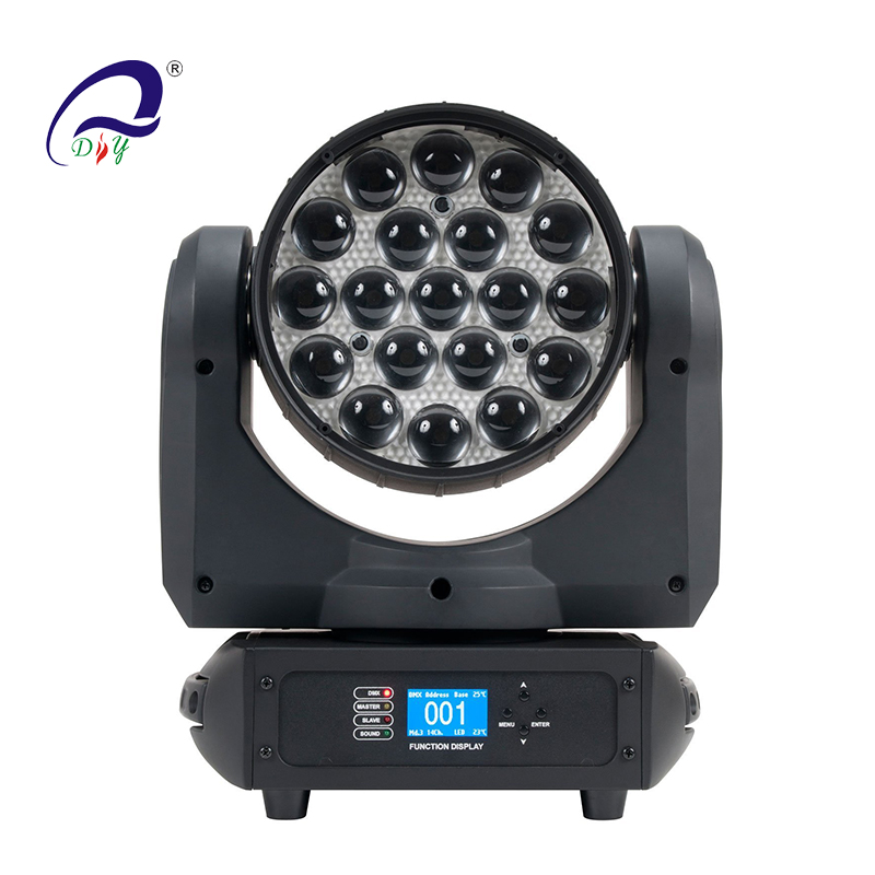 PL-65 19pcs*12W LED Zoom Moving Head Light for stage and disco