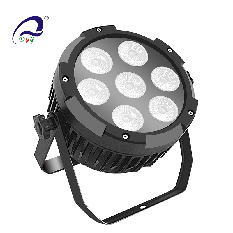 PL17 7PCS vízálló IP65 LED par parketta