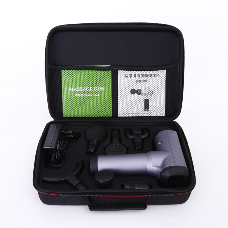 Muscle Massager Fitness izomlazító elektromos sokk megragadja a mély rezgésű fasciális fegyvert