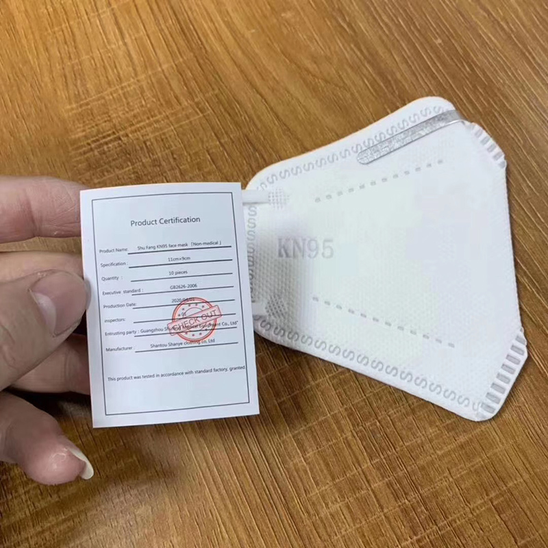 Gyerek maszk kisgyermek eldobható KN95 arcmaszk