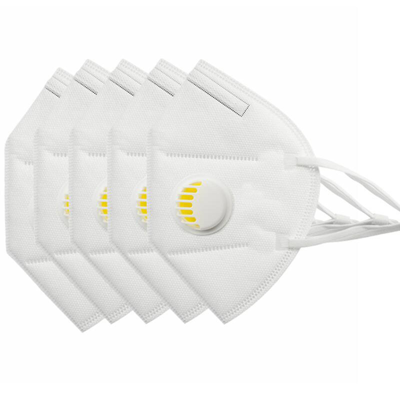 Készlet gyorsszállítás maszk FFP2 KN95 szelepmaszk pormaszk védő maszkkal