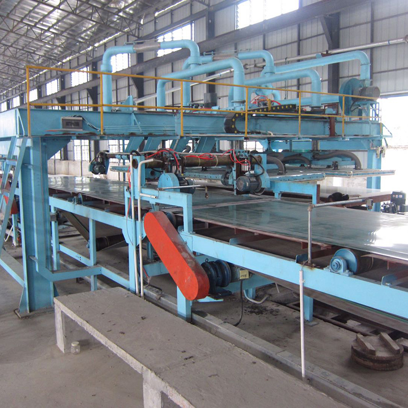 Kalcium-szilikát deszka \/ szálas cement nyomólemez berendezések