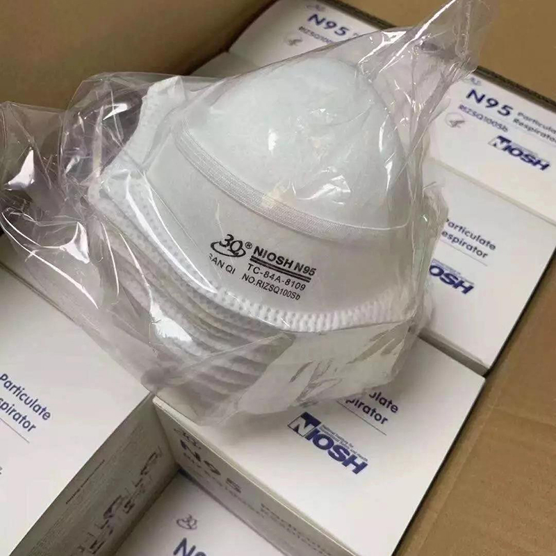 3Q eldobható N95 maszk készletben Kínában