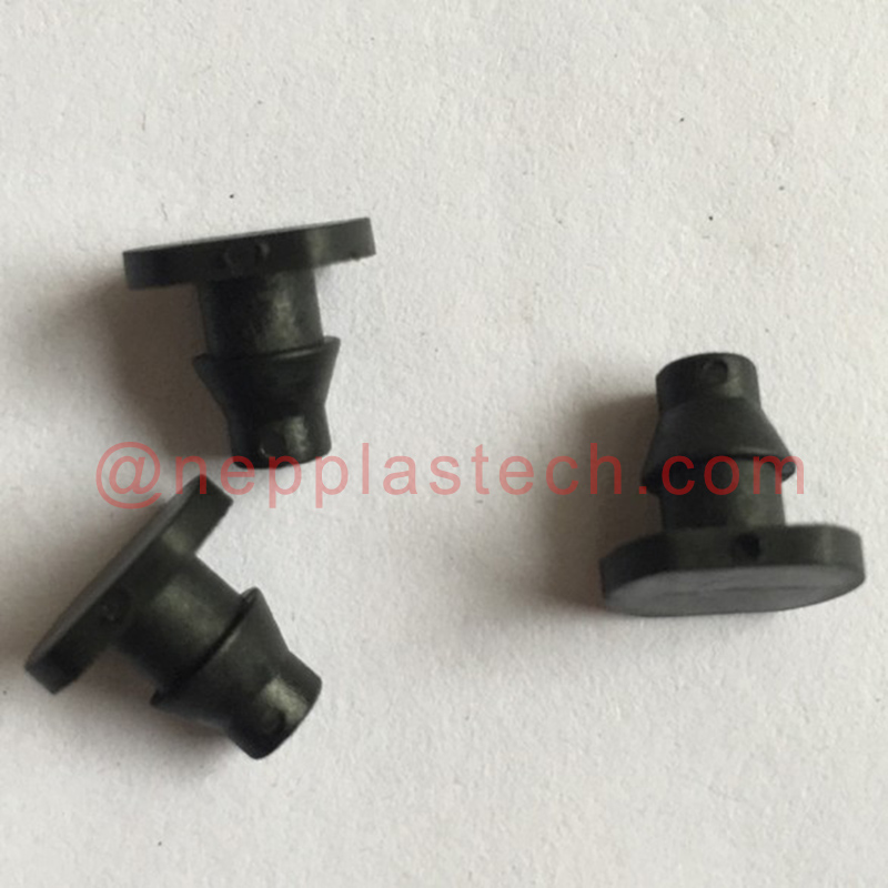 Kerti öntözőrendszer kétoldalas egyenes csatlakozók 4*7mm tömlő barb tee csatlakozók virágszóró csapágyakhoz