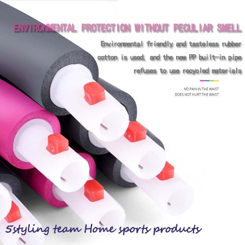 Hula karika levehető hula karika karcsúsító gyűrű karcsúsító derék fitnesz felszerelés gyűrűmasszázs hab felnőtteknek és gyermekeknek
