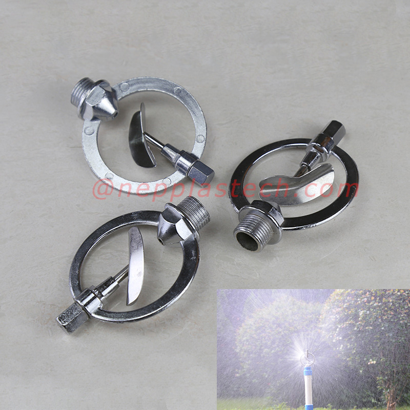 1\/2 hüvelykes cinkötvözet pillangó automatikus forgatás eső permet gyep spray öntözés és kerti locsolók