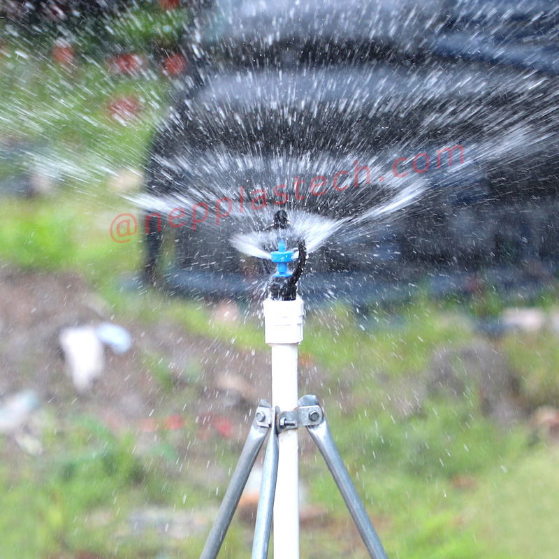 360 permetezés Közepes távolságú, kör alakú mikropermetezők 3\/4 hüvelykes Gyep öntözési forgó sprinkler