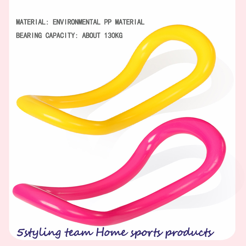Jóga gyűrű nyitott váll artifakta nyitott hát A Pilates nyújtóeszközök gyakorolják a hátsó szépség hátterét varázslatos gyűrű vékony jóga gyűrű
