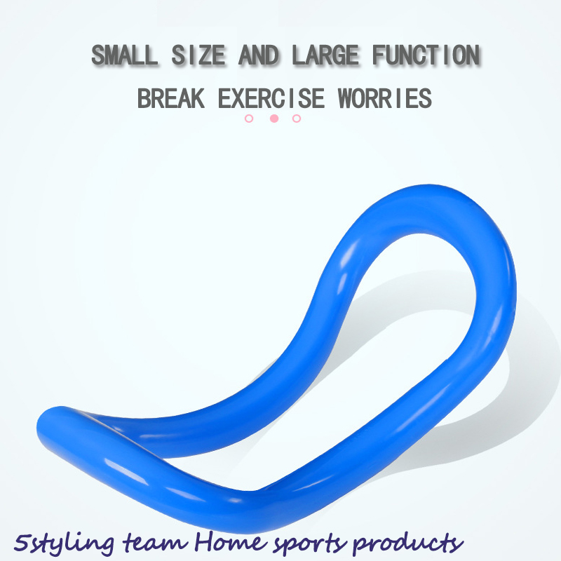 Jóga gyűrű nyitott váll artifakta nyitott hát A Pilates nyújtóeszközök gyakorolják a hátsó szépség hátterét varázslatos gyűrű vékony jóga gyűrű