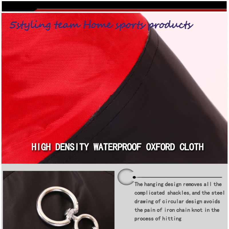 Zoomboo négyrétegű megvastagodott üreges bokszos homokzsák \/ Sanda homokzsák \/ Taiquan \/ Taekwondo harcművészetek