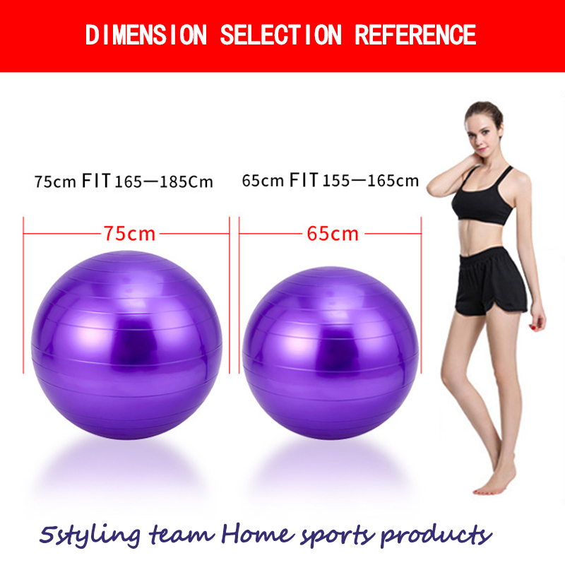 PVC-vel sűrített robbanásbiztos jóga fitneszmasszázs labda rehabilitációs tréning Gumi-jóga mérleg labda sportfelszerelés nagykereskedelme