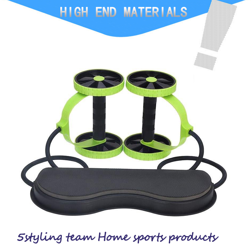 A gyártó közvetlen többfunkciós szétnyitó gép háztartási dupla kerék hasi egészségügyi eszköz feszítőkötél hasi egészségügyi kerék