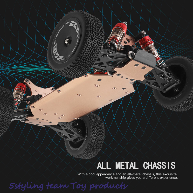 Weili 144001:14 villamos négykerék meghajtási ötvözet off-road vivőanyag 60km /h olajnyomás-sokk abszorpció nagy sebességű jármű