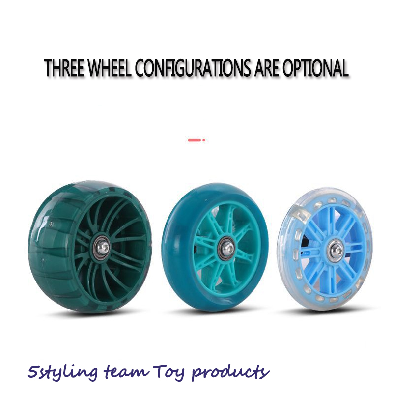 Új gyerek robogó leválasztható háromkerekű flash nylon alaplap pedál robogó gyártójának közvetlen értékesítése