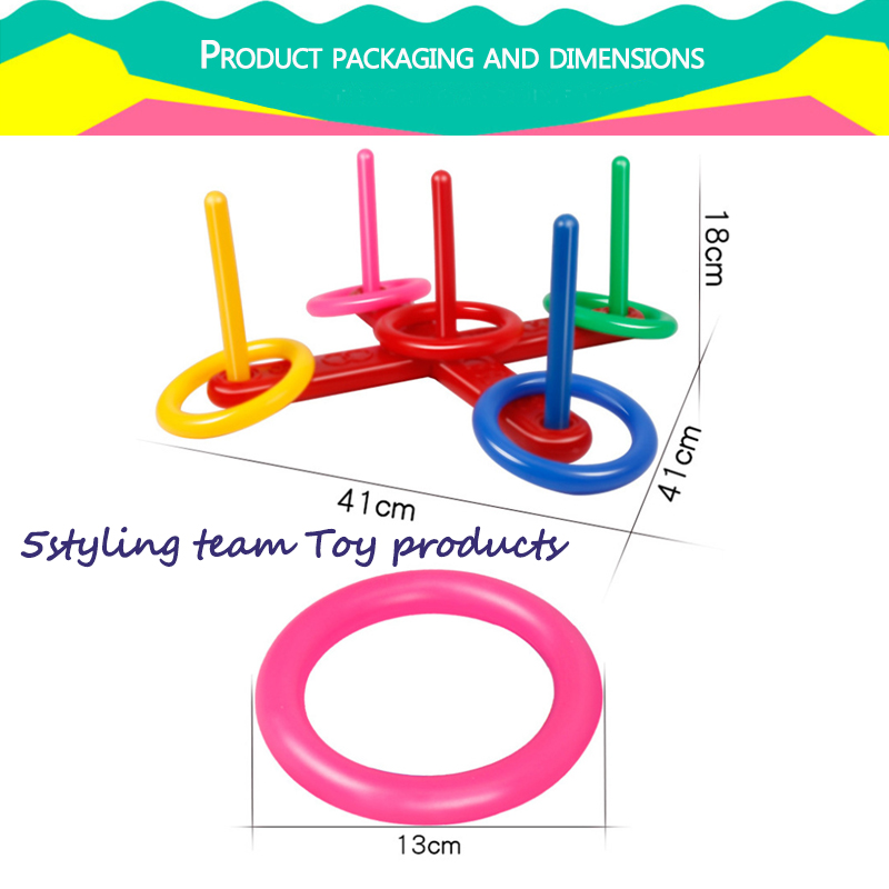 Dobó karika gyermek sportjátékok dobott karika belső és kültéri sport fitnesz kellékek, hogy javítsa a koncentrációt