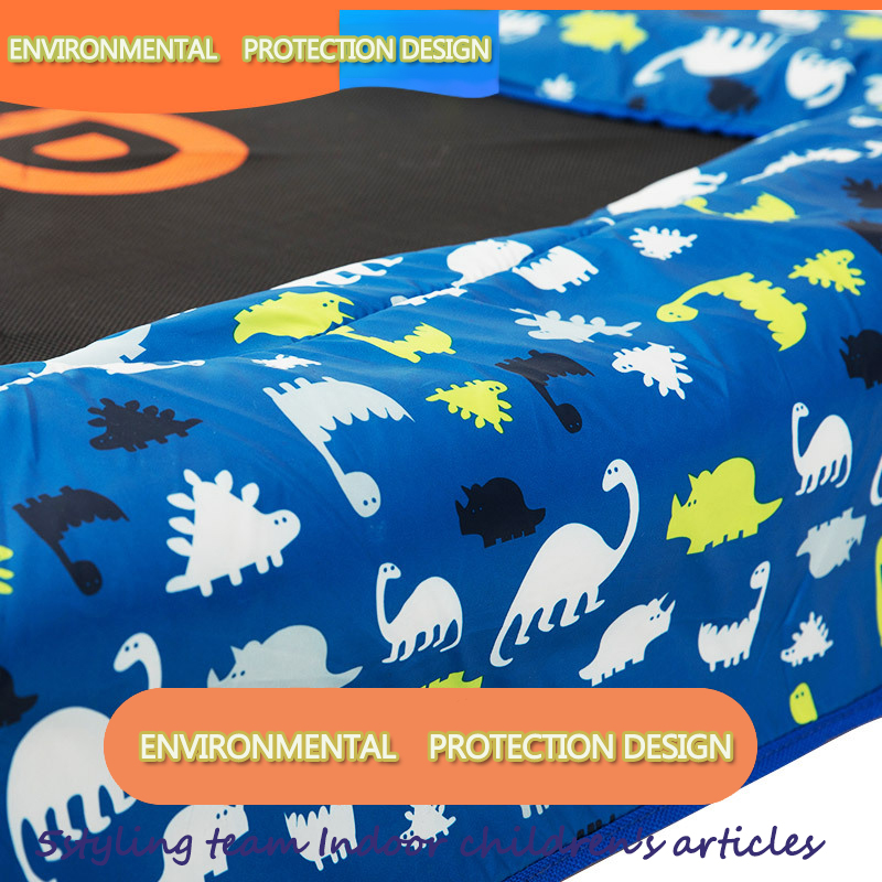 Amerikai gyermeki trambulin, trambulin, beltéri háztartás, kisgyermekek ugrálása, az ágyhoz dörzsölése, fitnesz- és s úlycsökkentő játékok